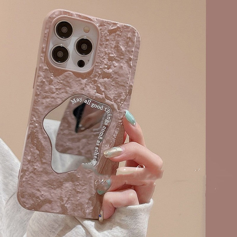 Pleated Shaped Mirror Phone Case