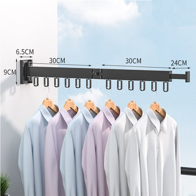 Retractable Clothing  Rack