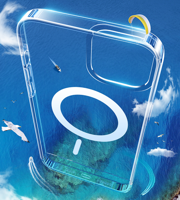 Transparent Magsafe Case