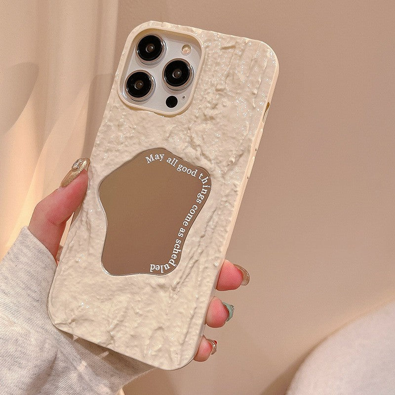 Pleated Shaped Mirror Phone Case