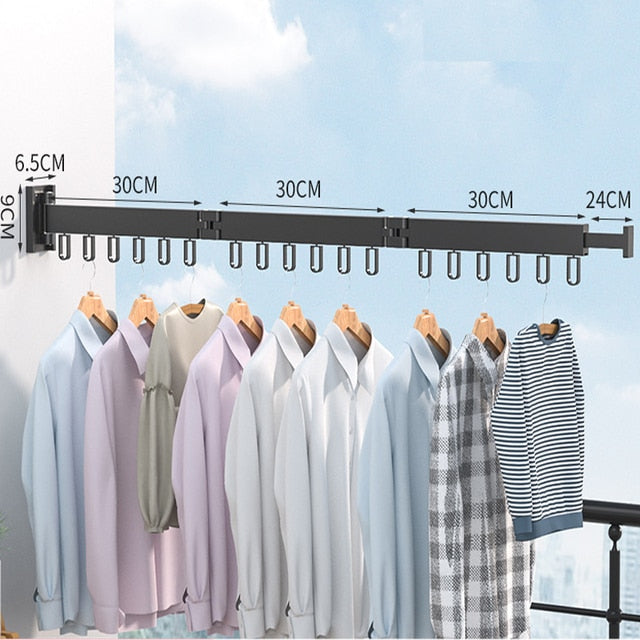Retractable Clothing  Rack