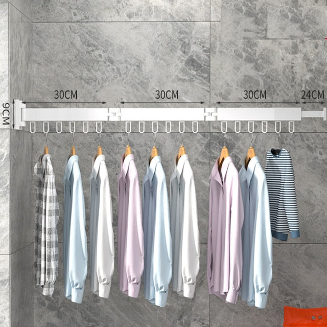 Retractable Clothing  Rack