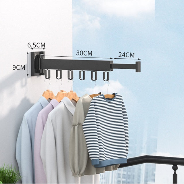 Retractable Clothing  Rack