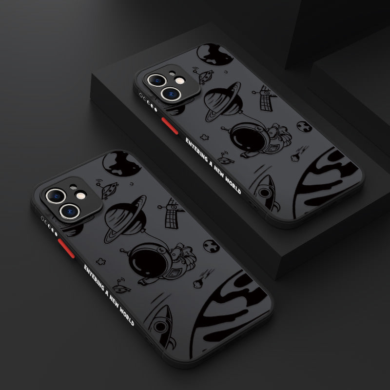 Black Space Phone Case