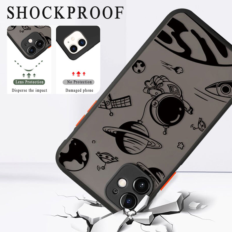 Black Space Phone Case