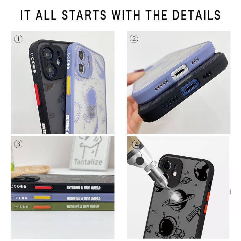 Black Space Phone Case