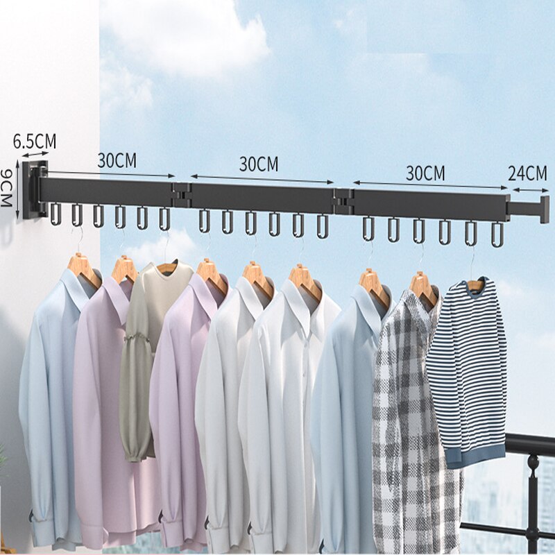 Retractable Clothing  Rack