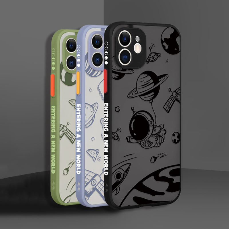 Black Space Phone Case