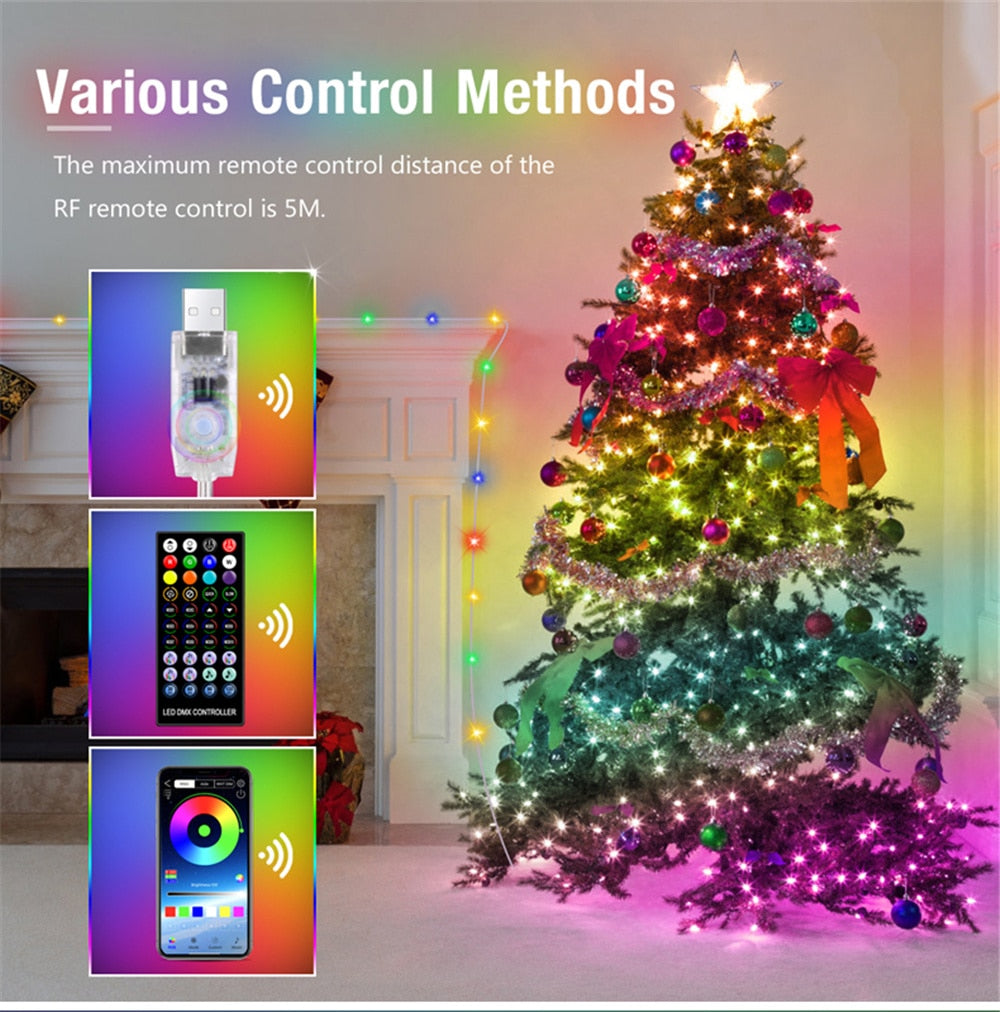 Bluetooth Control LED Fairy Lights