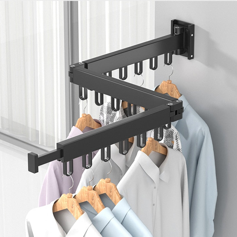 Retractable Clothing  Rack