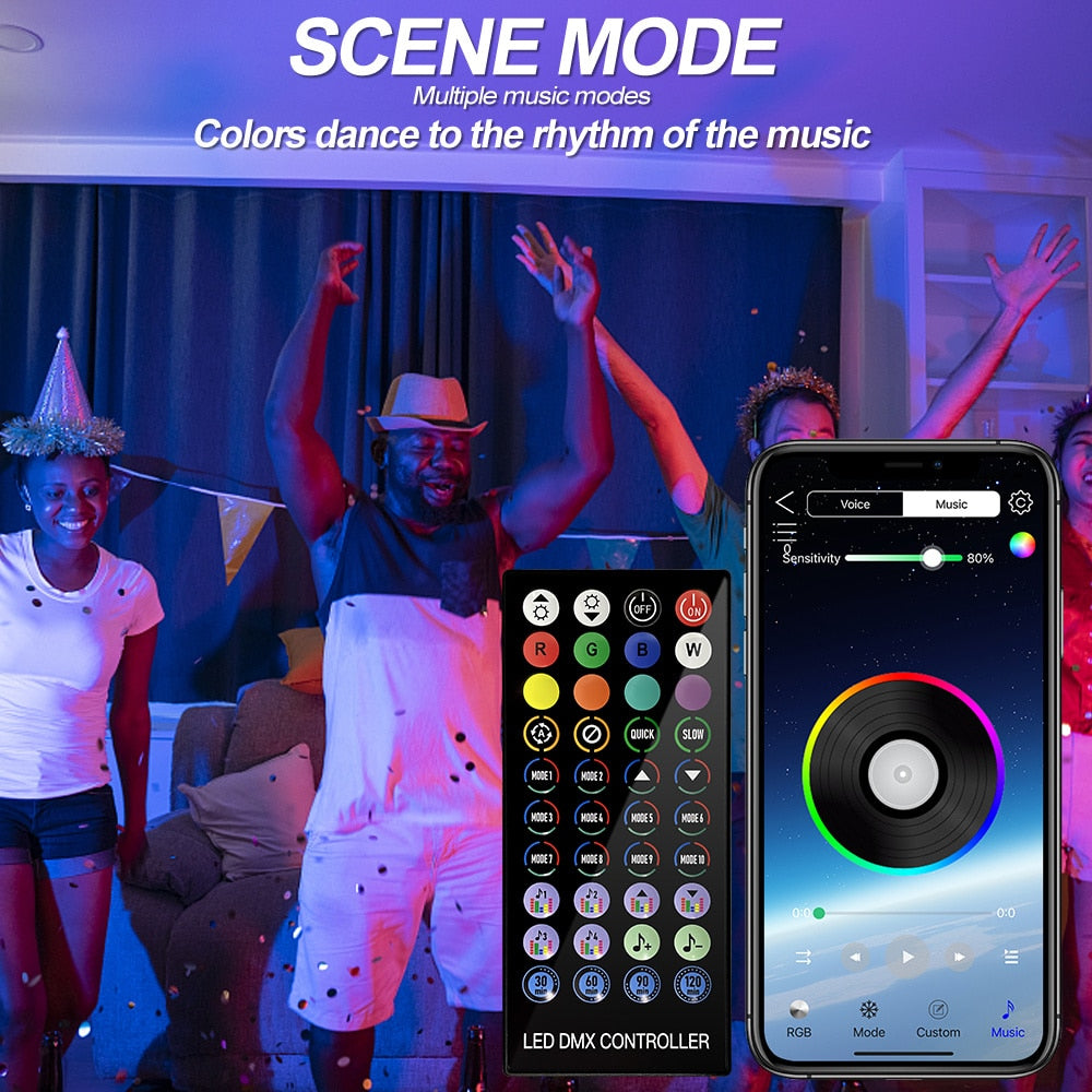Bluetooth Control LED Fairy Lights