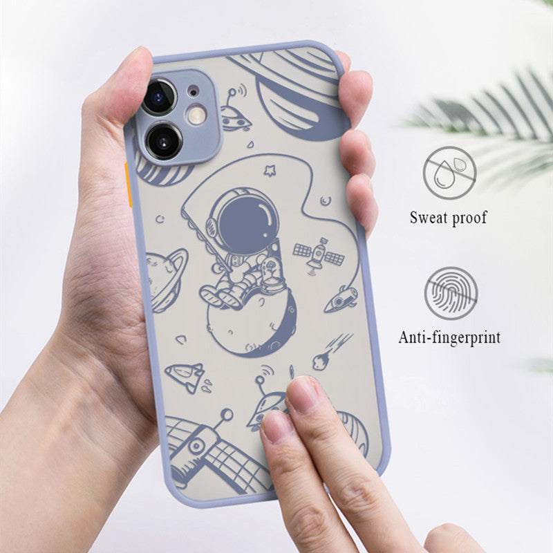 Black Space Phone Case