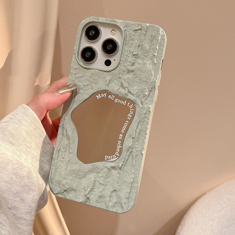 Pleated Shaped Mirror Phone Case