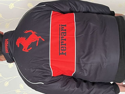 Embroidery Long Sleeve Racing Jacket