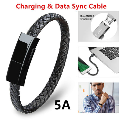 Data Charging Cord Bracelet