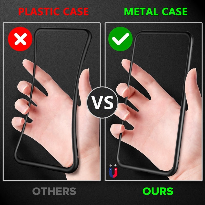 Magnetic Privacy Metal Case
